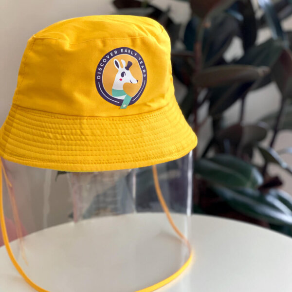 hat with shield