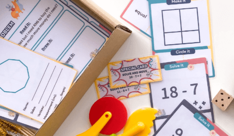 Discover Early Years - Sums & Fraction Maths Kit 1