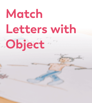 Discover Early Years - Match Letters with Objects